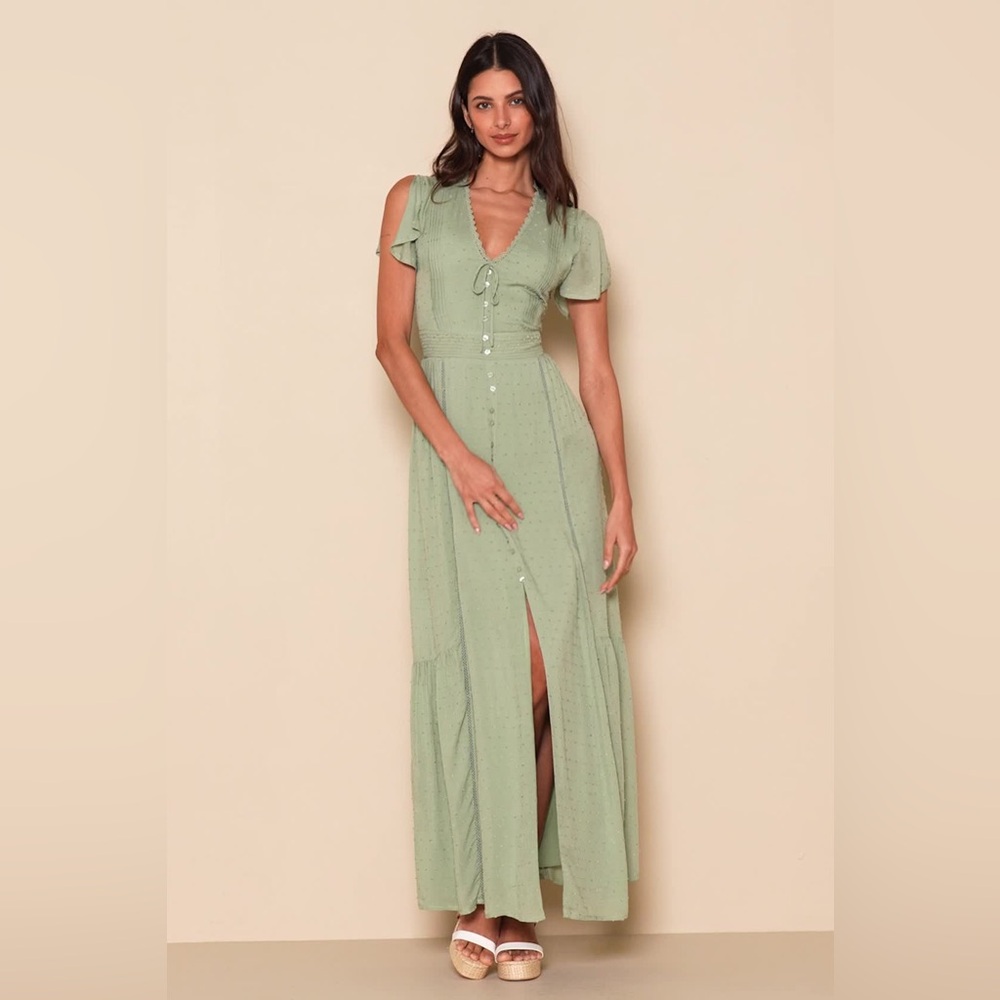 Lulus “Completely in Love” Maxi Dress